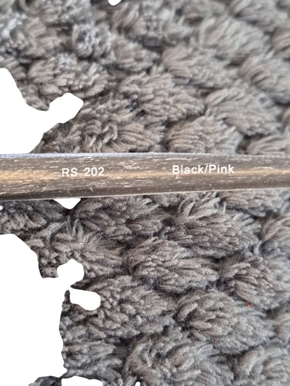 Rickey Smiley RS 202 Pink & Black Eyeglasses Frame 53-17-140 Wood Like Texture - Picture 3 of 7